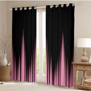 Ombre Darkening Drapes Pink Ombre Darkening Drapes Kids Room Curtains 42”x84”